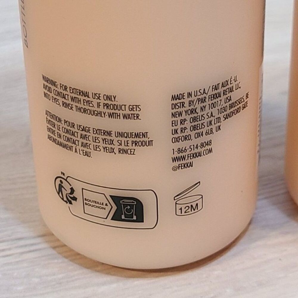FEKKAI Technician Color Shampoo Conditioner Duo Set 8.5 oz 250ml Color Care Hair - Picture 8 of 11